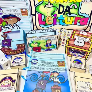 Imagem de capa para o Ebook Piratas da leitura  