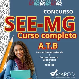 Imagem de capa para o Curso online SEE-MG - ATB E TDE - CURSO COMPLETO