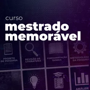 Imagem de capa para o Curso online Mestrado Memorável 2025 (CURSO)