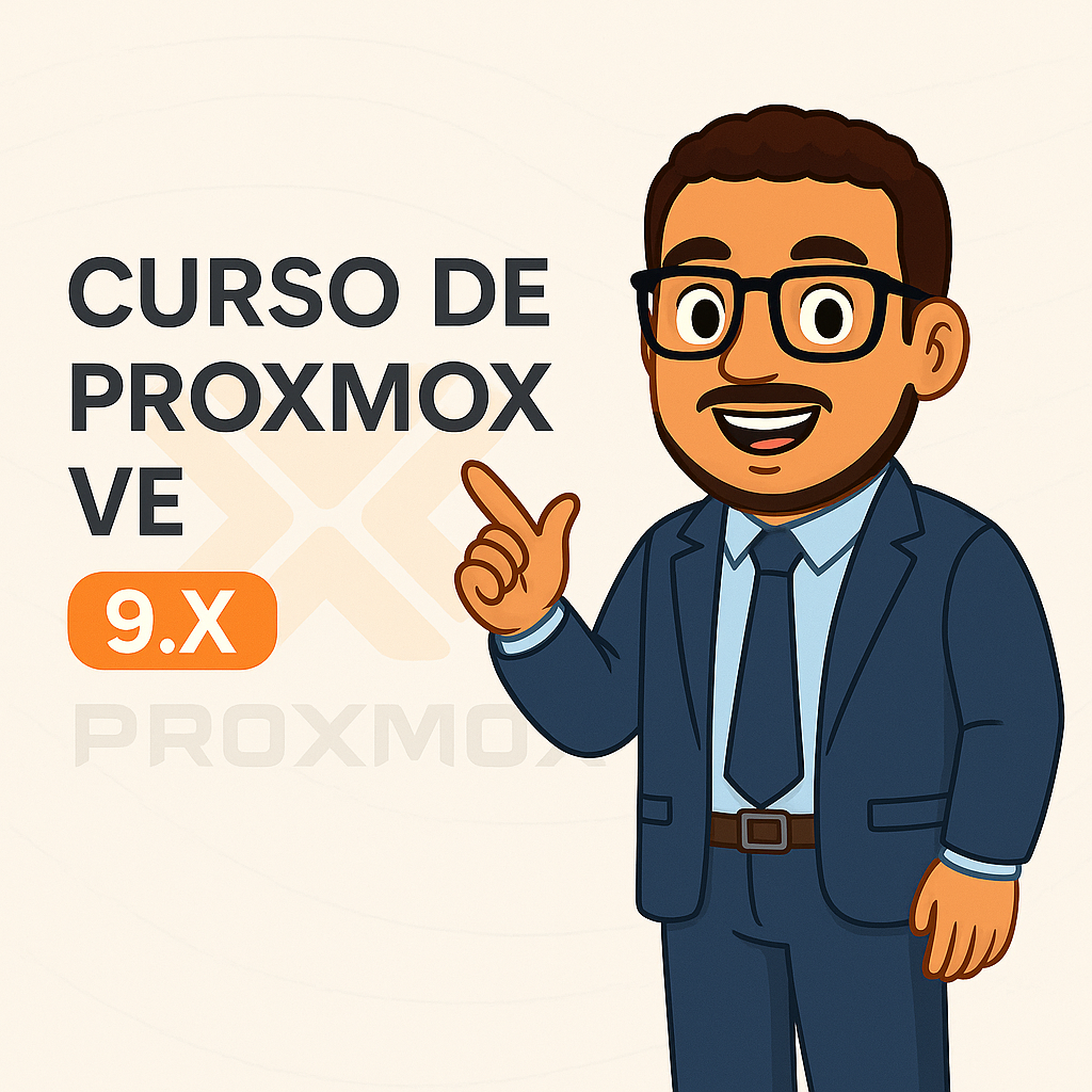 Imagem do curso Proxmox VE - Criando minhas primeiras VMs Update 9.X