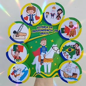 Imagem de capa para o Ebook Luva Pedagógica 7 de Setembro História da Independência do Brasil