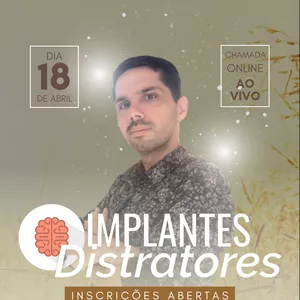 Imagem de capa para o Evento online Implantes Distratores