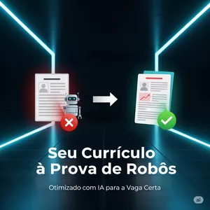 Imagem de capa para o Curso online Revolucione sua Busca de Emprego com IA: Gerador de Currículo e Carta de Apresentação com IA