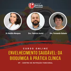 Imagem de capa para o Curso online Envelhecimento Saudável: Da Bioquímica à Prática Clínica