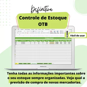Imagem de capa para o Curso online Planilha de Excel – Controle de Estoque e OTB