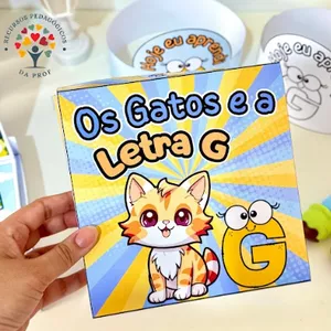 Imagem de capa para o Ebook Kit História na Caixa e Cartaz Letra “G”