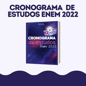 Imagem principal do produto CRONOGRAMA DE ESTUDOS ENEM 2022
