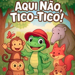 Imagem de capa para o Ebook Aqui não Tico-Tico - 9 Histórias Infantis de Puro Aprendizado