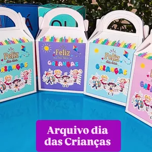 Imagem de capa para o Ebook Lembrancinha dia das crianças 