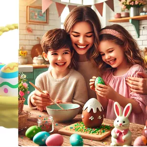 Imagem de capa para o Ebook Doce de Páscoa kids