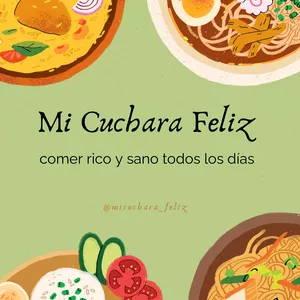 Imagen de portada para Ebook Mi Cuchara Feliz – Comer rico y sano todos los días