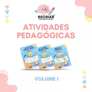 Imagem de capa para o Ebook Combo Atividades Pedagógicas Vol 1