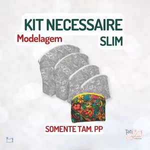 Imagem de capa para o Ebook Modelagem: Necessaire Slim - TAMANHO PP