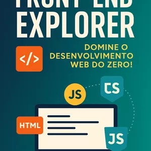 Imagem de capa para o Ebook Front-End Explorer: Domine o Desenvolvimento Web do Zero!