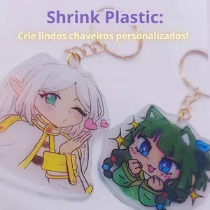 Shrink Plastic: Crie Chaveiros Personalizados