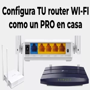 Imagen de portada para Curso online Configura TU router WIFI como un PRO