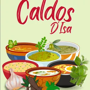 Imagem de capa para o Ebook Caldos D'Isa