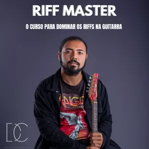 Imagem de capa para o Curso online RiffMaster: Curso de guitarra para dominar os riffs