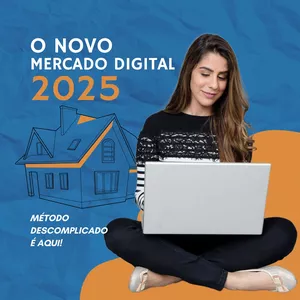 Imagem de capa para o Ebook O NOVO MERCADO DIGITAL 2025