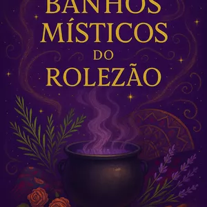 Imagem de capa para o Ebook Águas de Poder, banhos místicos do Rolezão