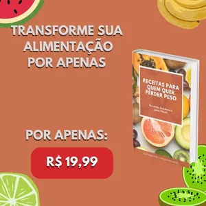 Imagem de capa para o Ebook RECEITAS PARA QUEM DESEJA PERDER PESO