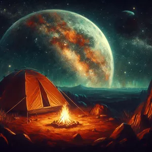 Imagen de portada para Curso online Tienda de acampar cómoda en la tranquilidad de otro planeta