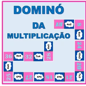 Imagem de capa para o Curso online DOMINÓ DA MULTIPLICAÇÃO