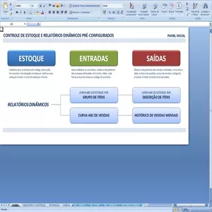 Imagem de capa para o Curso online Planilha Excel Controle de Estoque