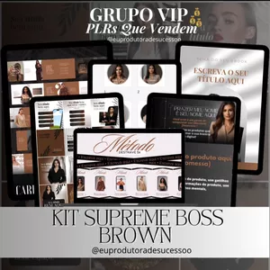 Imagem de capa para o Ebook KIT SUPREME BOSS BROWN
