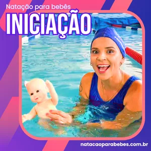 Imagem de capa para o Curso online Iniciação a Natação para Bebês