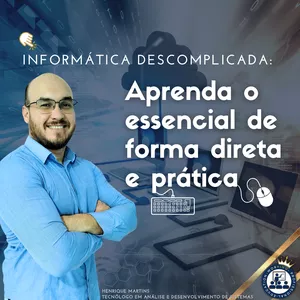 Imagem de capa para o Curso online Curso de informática básica: Aprenda o essencial sem enrolação