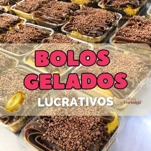 Imagem do curso Bolos Gelados Lucrativos