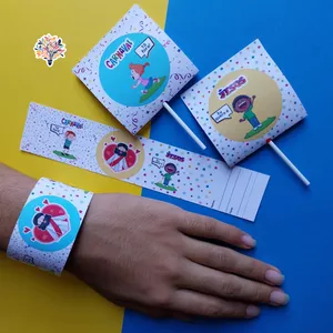Imagem de capa para o Ebook 🎭 Carnaval? Tô Fora! – Tags para Pirulitos + Pulseiras de Identificação