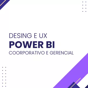 Imagem de capa para o Ebook Design e UX para Power BI