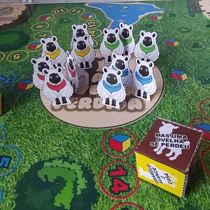 Imagem de capa para o Ebook Jogo de Tabuleiro - A Ovelha Perdida