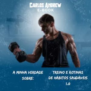 Imagem de capa para o Ebook E-book sobre Treino e rotina de hábitos saudáveis 1.0