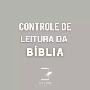 Imagem de capa para o Curso online Controle de leitura da Bíblia