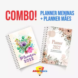 Imagem principal do produto COMBO 2 - PLANNER MENINAS E MÃES