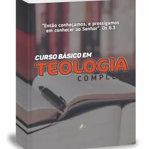Imagem de capa para o Ebook Curso Básico de teologia completo 