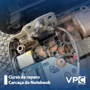 Imagem de capa para o Curso online Reparo de carcaça de notebooks