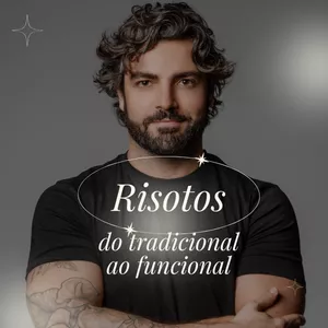 Imagem de capa para o Ebook E-book Risotos do Tradicional ao Funcional