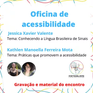 Imagem de capa para o Curso online Oficina de Acessibilidade 