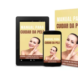 Imagem de capa para o Ebook Manual Para Cuidar Da Pele