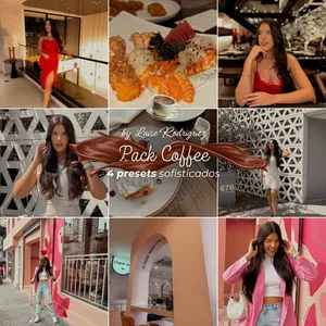 Imagem de capa para o Curso online Pack Coffee Presets by Laise Rodriguez
