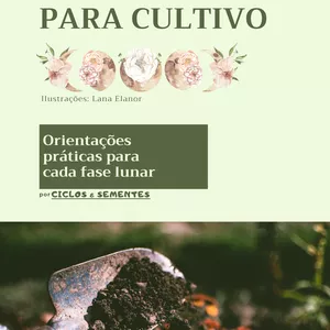 Imagem de capa para o Ebook Guia Lunar para Cultivo