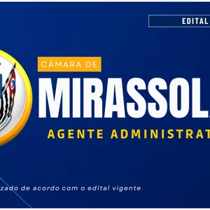 Imagem de capa para o Curso online Aprovei Câmara de Mirassol - Agente Administrativo 