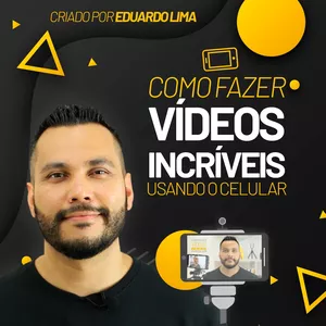 Imagem de capa para o Curso online Como Criar Videos Incríveis Usando o Celular 