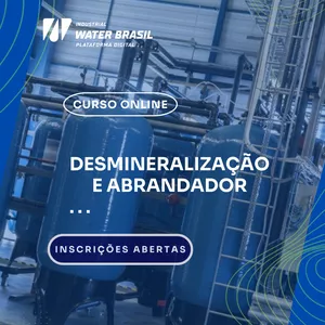 Imagem de capa para o Curso online Desmineralização e Abrandador