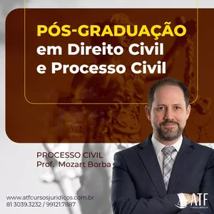 Imagem de capa para o Curso online PÓS GRADUAÇÃO EM DIREITO CIVIL E PROCESSO CIVIL - 2021.1