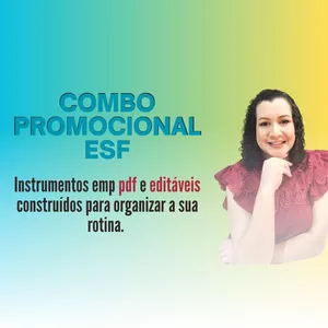 Imagem de capa para o Ebook COMBO PROMOCIONAL ESF